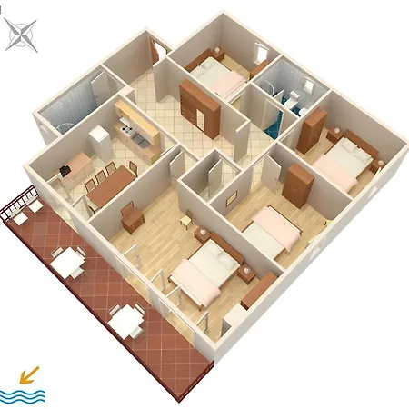 With A Parking Space Rabac, Labin - 9706 Apartament Rabac